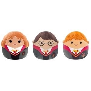 NEW! Squishmallows 8" Harry Potter Plush Toy Trio
